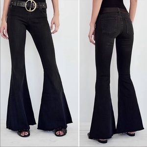 Free People Denim Super Flare